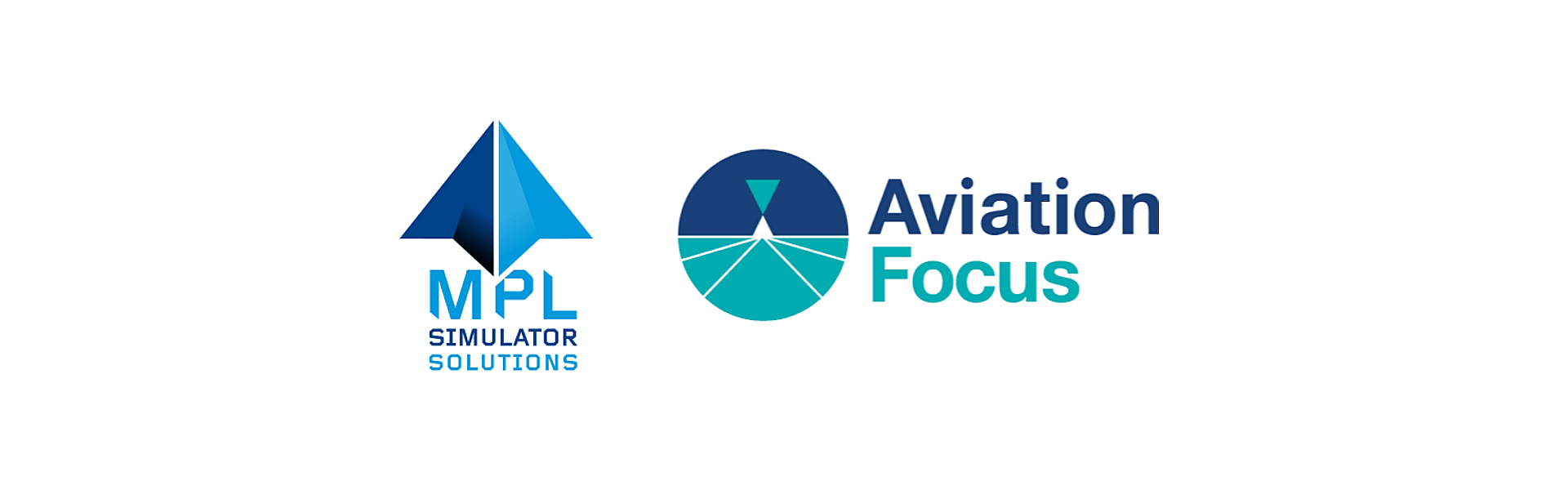 Logo MPL Simulator Solutions next to logo Aviation Focus